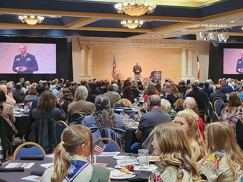 Brigadier General Norman Cooling Honored with Blue & Gold Officer&nbsp;Award